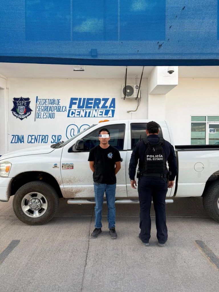 IMPACTANTE: Persecución en la capital culmina con detención y vehículo robado; Gilberto Loya refuerza operativos