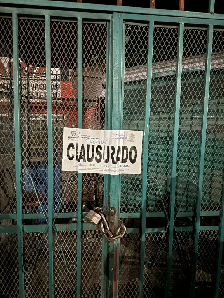 ALERTA: Clausuran 14 establecimientos en Chihuahua por violaciones a la ley de alcoholes