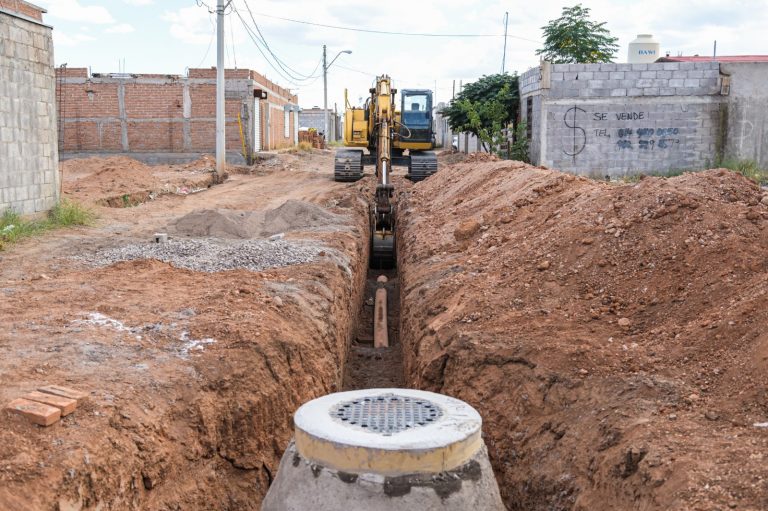 Invierte JMAS más de 9 mdp en drenaje para beneficiar a 500 habitantes de Campo Viejo 2
