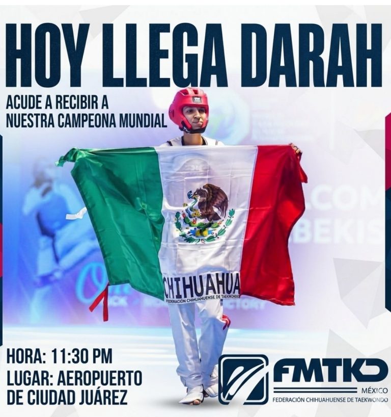 PLATA MUNDIAL: Juarense Darah Ponce hace historia en taekwondo juvenil