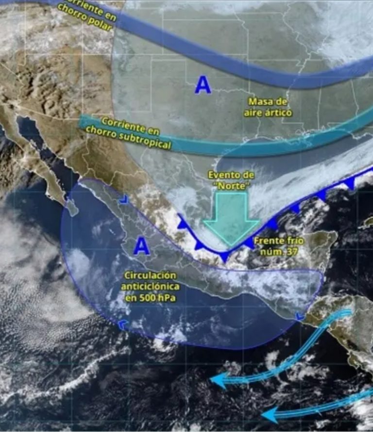 Frente frío 48 impacta Chihuahua con vientos y un brusco descenso de temperatura